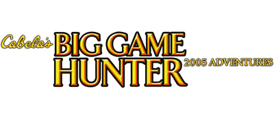 Cabela's Big Game Hunter 2005 Adventures title screen for Playstation 2